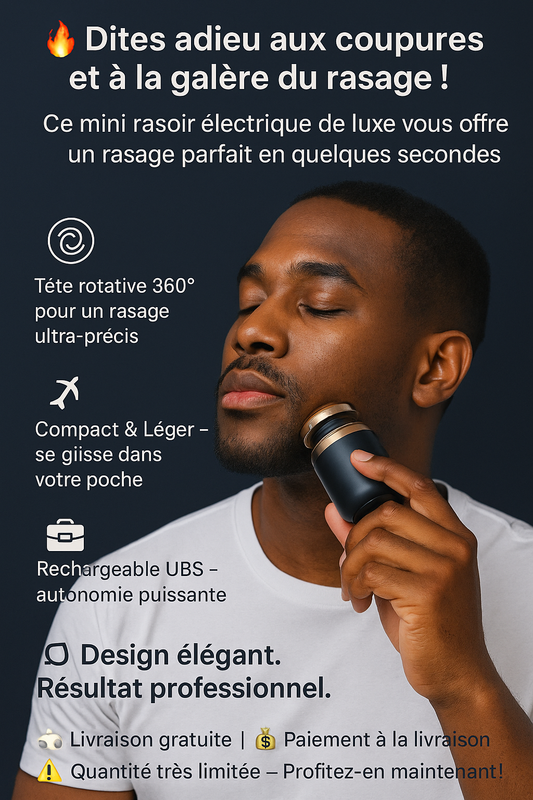 Rasoir électrique multifonction portable 🇨🇮