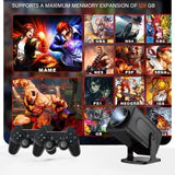 S40MAX Android 11 Gaming Projector 64GB TF Card Wireless Gaming Controller Dual WIFI 1280*720P Home Theater Portable Projector